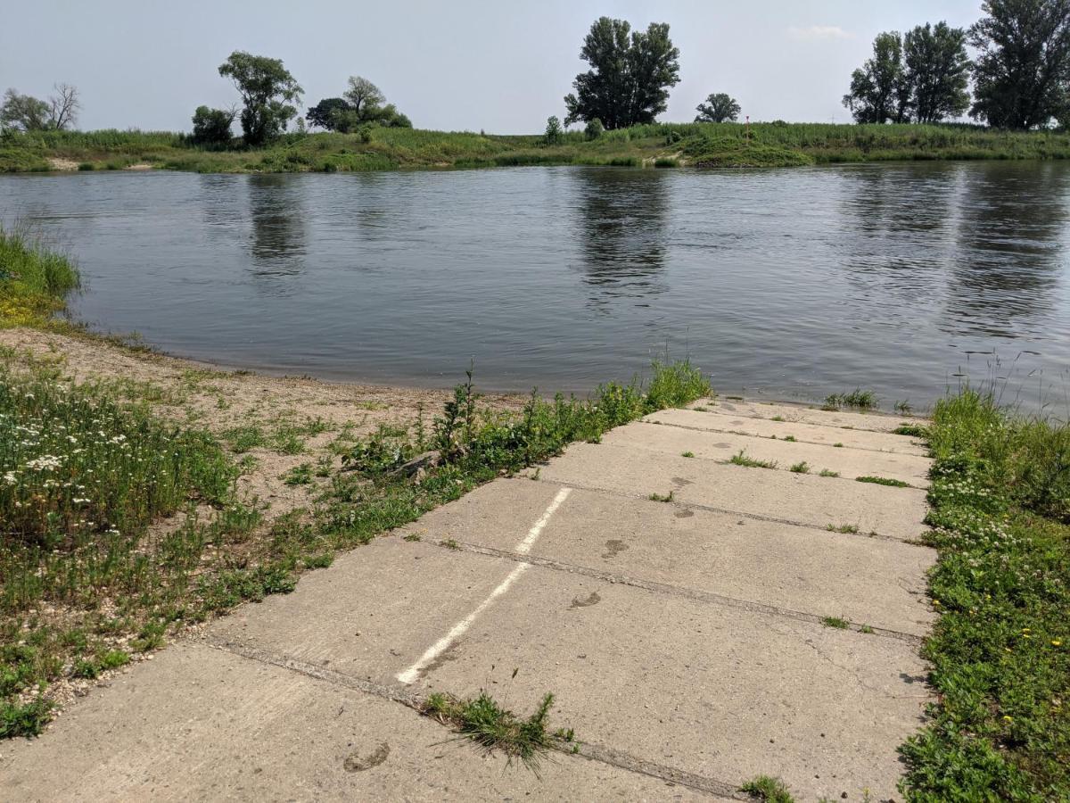 An Den Elbwiesen Gz Fewo Elbeblick Nur Nichtraucher Dommitzsch Kültér fotó